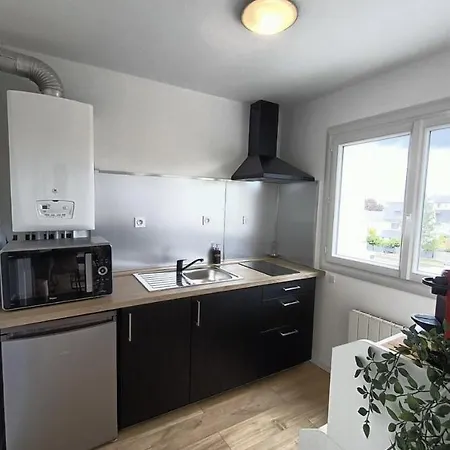 Appartement Sans Vis A Vis A 2 Min De La Rocade Rennes Exterior photo